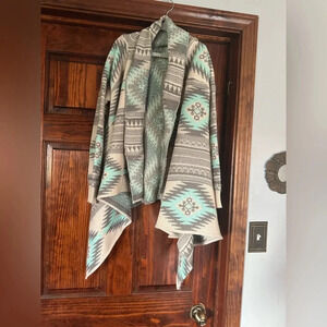 Dreamers Aztec cardigan/sweater size S